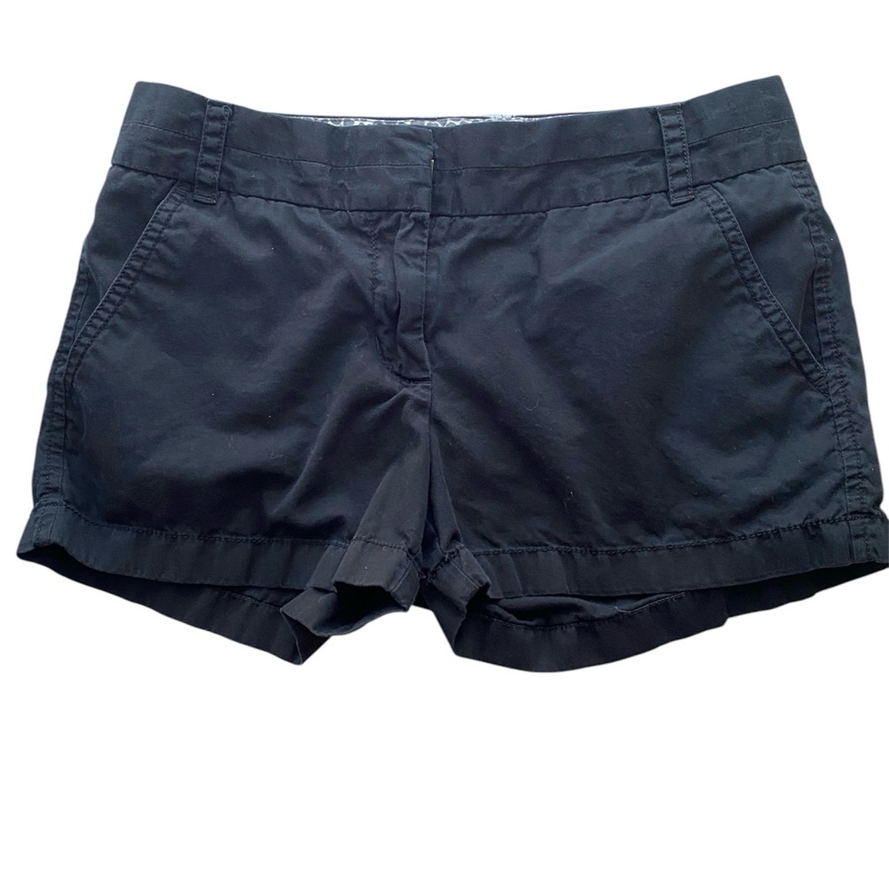 J. Crew Broken-In Chino Black Shorts size 2
